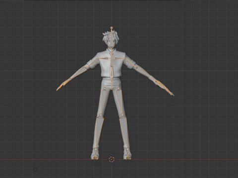 Meisuke Nueno - Hell Teacher 3D Model