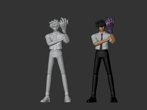 Meisuke Nueno - Hell Teacher 3D Model