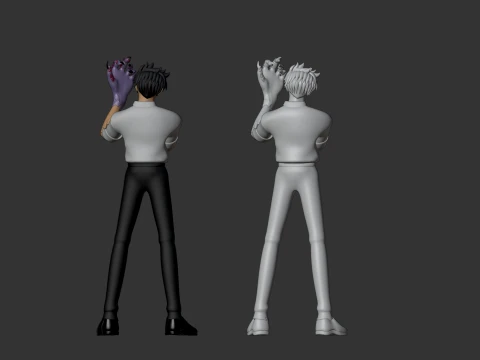 Meisuke Nueno - Hell Teacher 3D Model