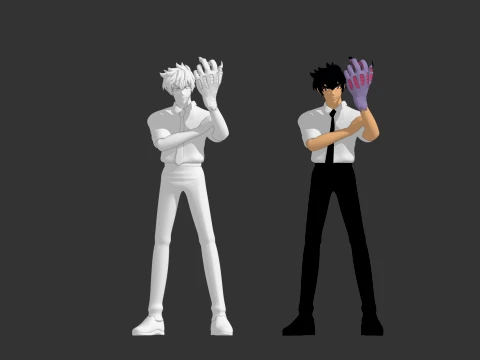 Meisuke Nueno - Hell Teacher 3D Model