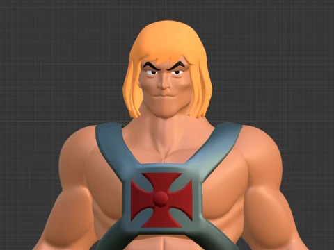 HeMan - Masters of the Universe 3D Model