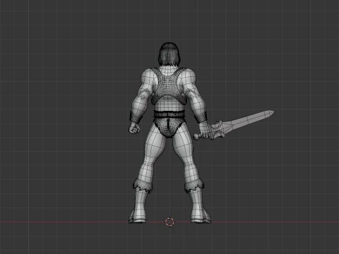 HeMan - Masters of the Universe 3D Model