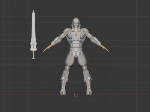 HeMan - Masters of the Universe 3D Model