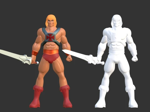 HeMan - Masters of the Universe 3D Model