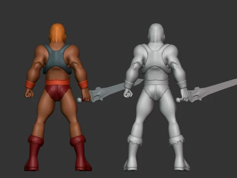 HeMan - Masters of the Universe 3D Model