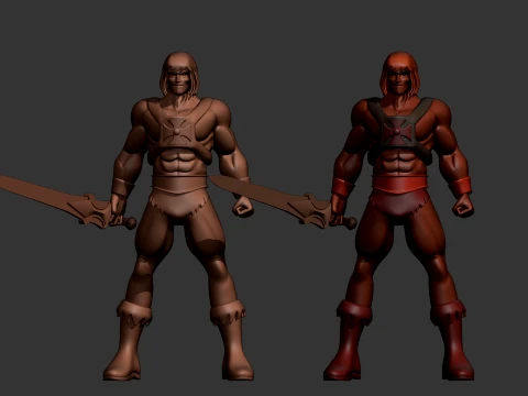 HeMan - Masters of the Universe 3D Model