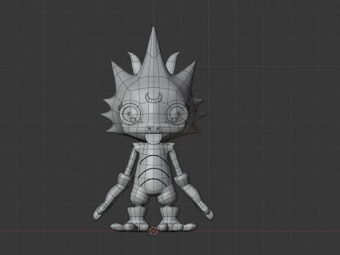 Gekkomon - Digimon Beatbreak 3D Model