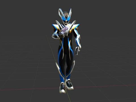 Kamen Rider My-Th - Kamen Rider 3D Model