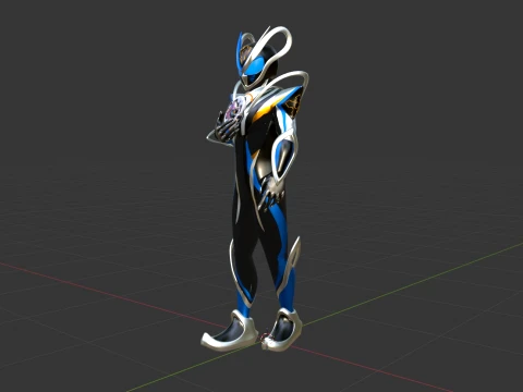 Kamen Rider My-Th - Kamen Rider 3D Model
