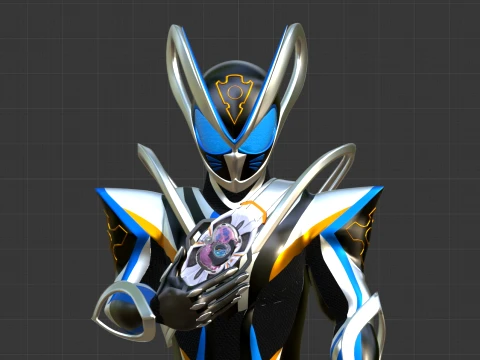 Kamen Rider My-Th - Kamen Rider 3D Model