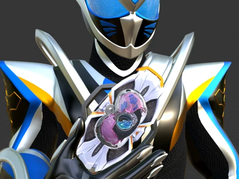 Kamen Rider My-Th - Kamen Rider 3D Model