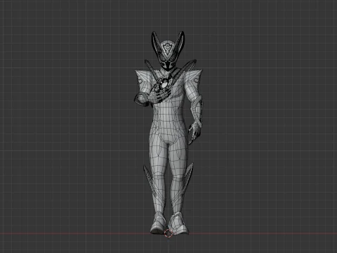 Kamen Rider My-Th - Kamen Rider 3D Model