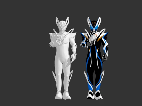 Kamen Rider My-Th - Kamen Rider 3D Model
