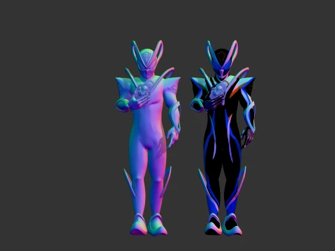 Kamen Rider My-Th - Kamen Rider 3D Model