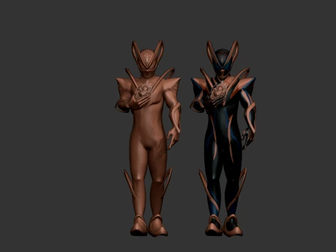 Kamen Rider My-Th - Kamen Rider 3D Model