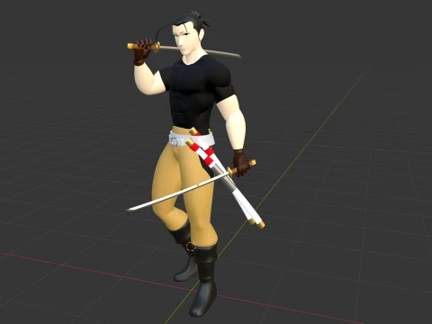 Ivan Yosano - Daemons Of The Shadow Realm 3D Model