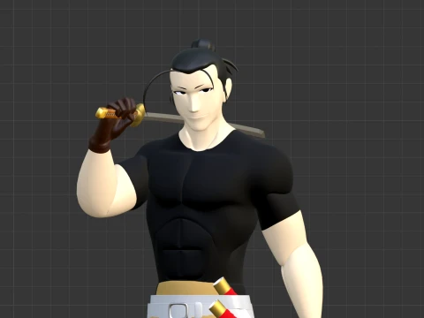 Ivan Yosano - Daemons Of The Shadow Realm 3D Model