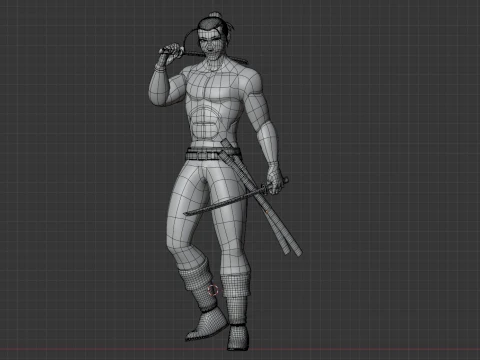 Ivan Yosano - Daemons Of The Shadow Realm 3D Model
