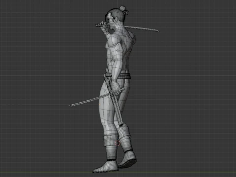Ivan Yosano - Daemons Of The Shadow Realm 3D Model
