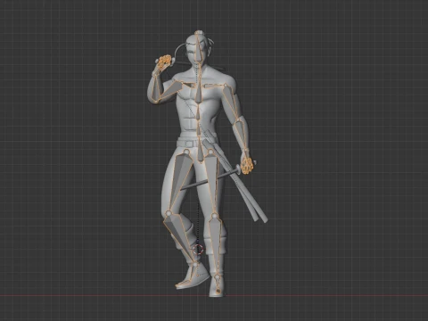 Ivan Yosano - Daemons Of The Shadow Realm 3D Model