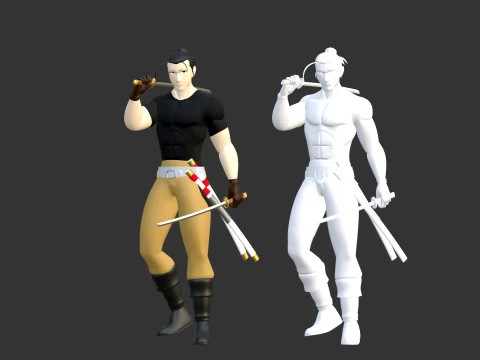 Ivan Yosano - Daemons Of The Shadow Realm 3D Model