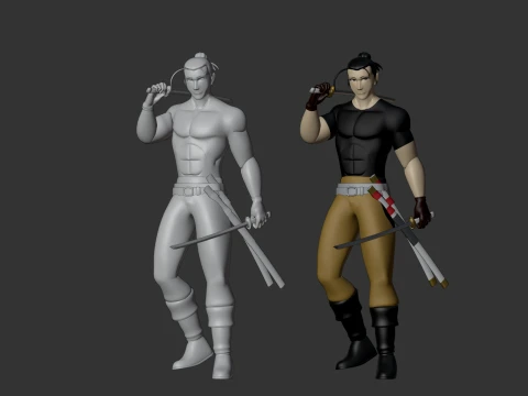 Ivan Yosano - Daemons Of The Shadow Realm 3D Model