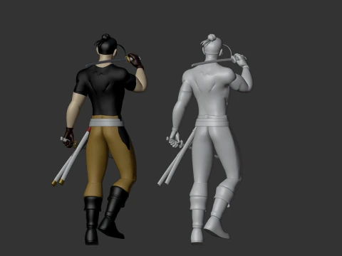 Ivan Yosano - Daemons Of The Shadow Realm 3D Model