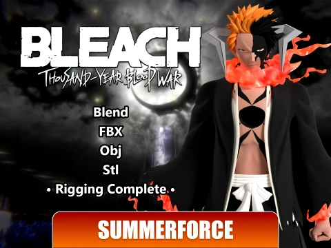Blood Chain Ichigo - Bleach TYBW Modelo 3D