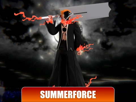 Blood Chain Ichigo - Bleach TYBW 3D Model