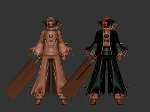 Blood Chain Ichigo - Bleach TYBW 3D Model