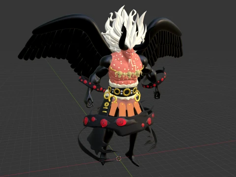 Imu Second Form - One Piece 3D Model