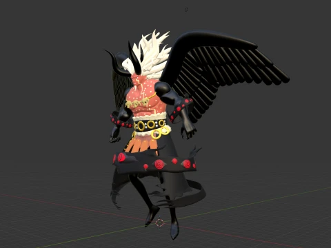 Imu Second Form - One Piece 3D Model