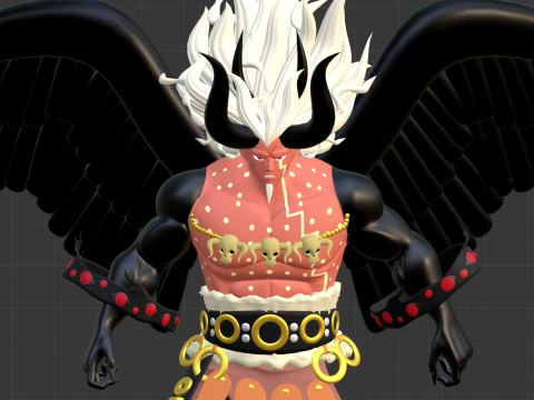 Imu Second Form - One Piece 3D Model