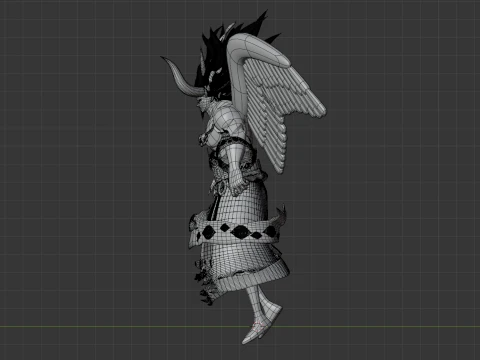 Imu Second Form - One Piece 3D Model