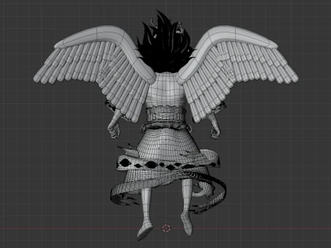 Imu Second Form - One Piece 3D Model