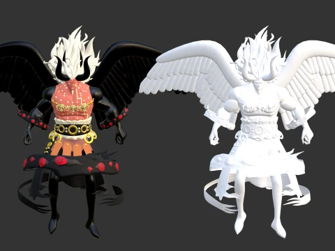 Imu Second Form - One Piece 3D Model