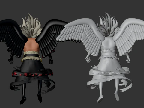 Imu Second Form - One Piece 3D Model
