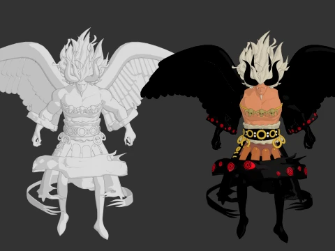 Imu Second Form - One Piece 3D Model