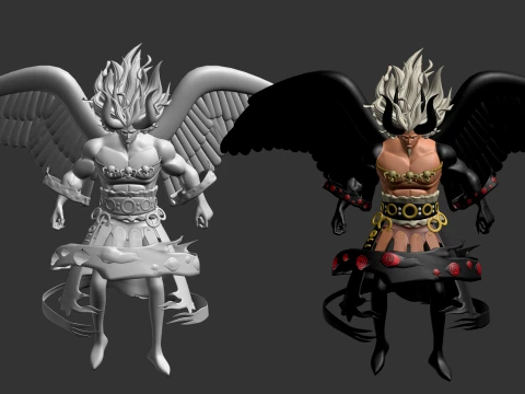 Imu Second Form - One Piece 3D Model