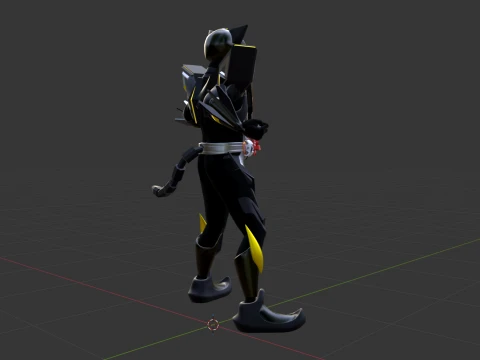 Kamen Rider Rid - Kamen Rider My-Th 3D Model