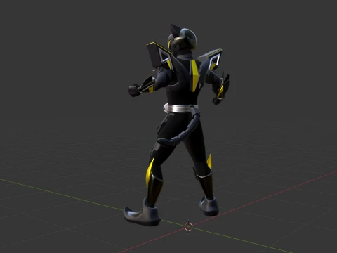 Kamen Rider Rid - Kamen Rider My-Th 3D Model