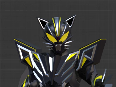 Kamen Rider Rid - Kamen Rider My-Th 3D Model