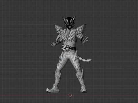 Kamen Rider Rid - Kamen Rider My-Th 3D Model