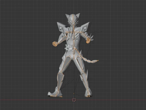 Kamen Rider Rid - Kamen Rider My-Th 3D Model