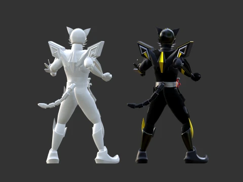 Kamen Rider Rid - Kamen Rider My-Th 3D Model