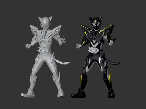 Kamen Rider Rid - Kamen Rider My-Th 3D Model