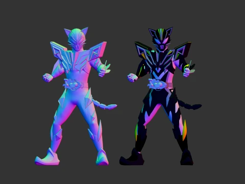 Kamen Rider Rid - Kamen Rider My-Th 3D Model