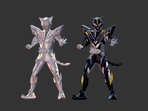Kamen Rider Rid - Kamen Rider My-Th 3D Model