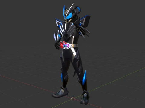 Previous My-Th - Kamen Rider My-Th 3D Model