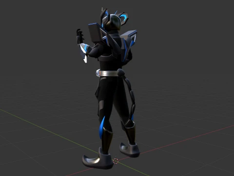 Previous My-Th - Kamen Rider My-Th 3D Model